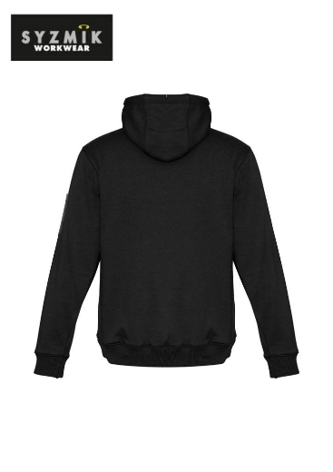 Picture of Syzmik Unisex Multi-Pocket Hoodie- Black Size 2XL