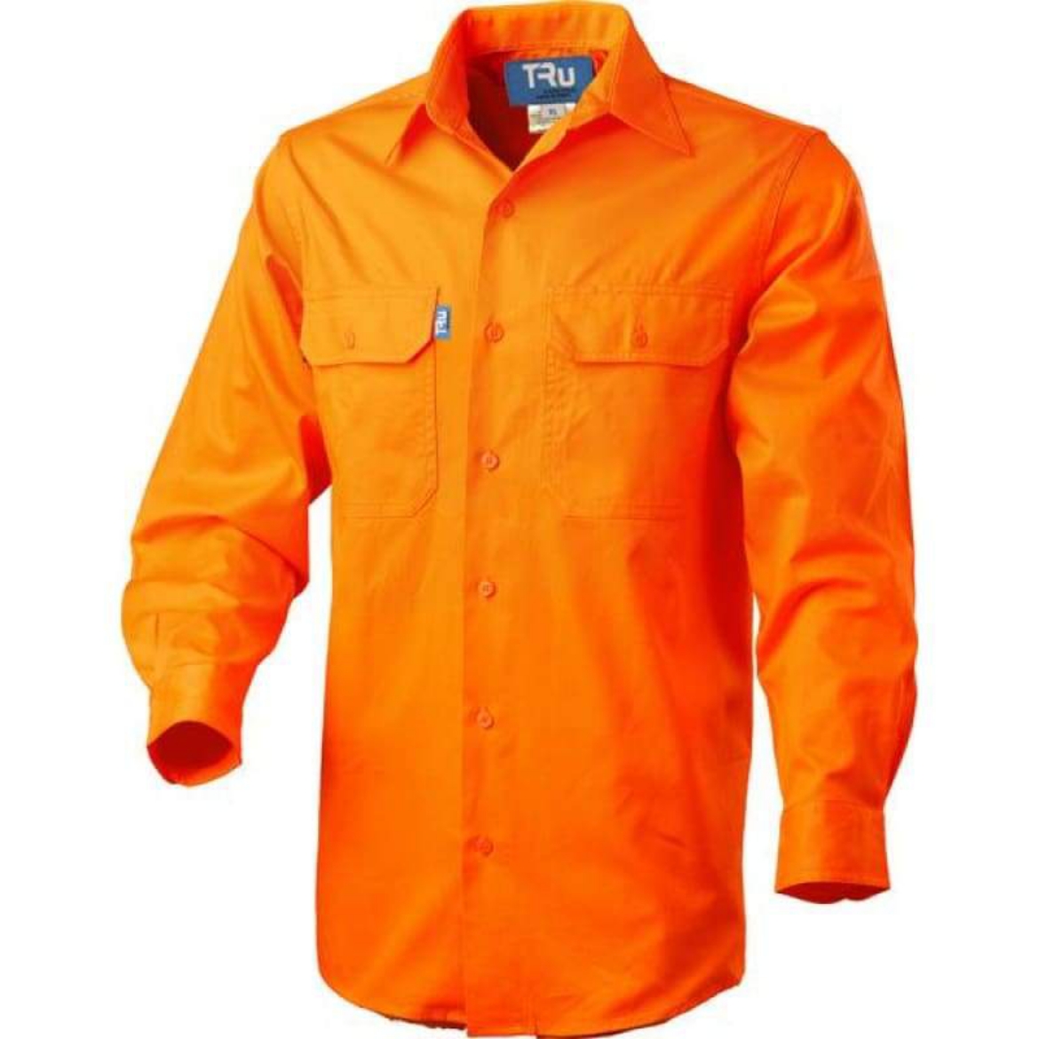 Picture of Tru Workwear, Shirt, Long Sleeve, Light Cotton Drill, V Vents