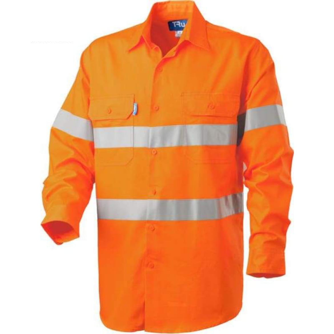 Picture of Tru Workwear, Shirt, Long Sleeve, Light Cotton Drill, 3M Tape, V Vents