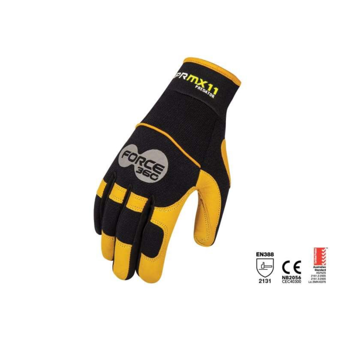 Picture of Force360 MX11 Predator Deerskin Mechanics Glove