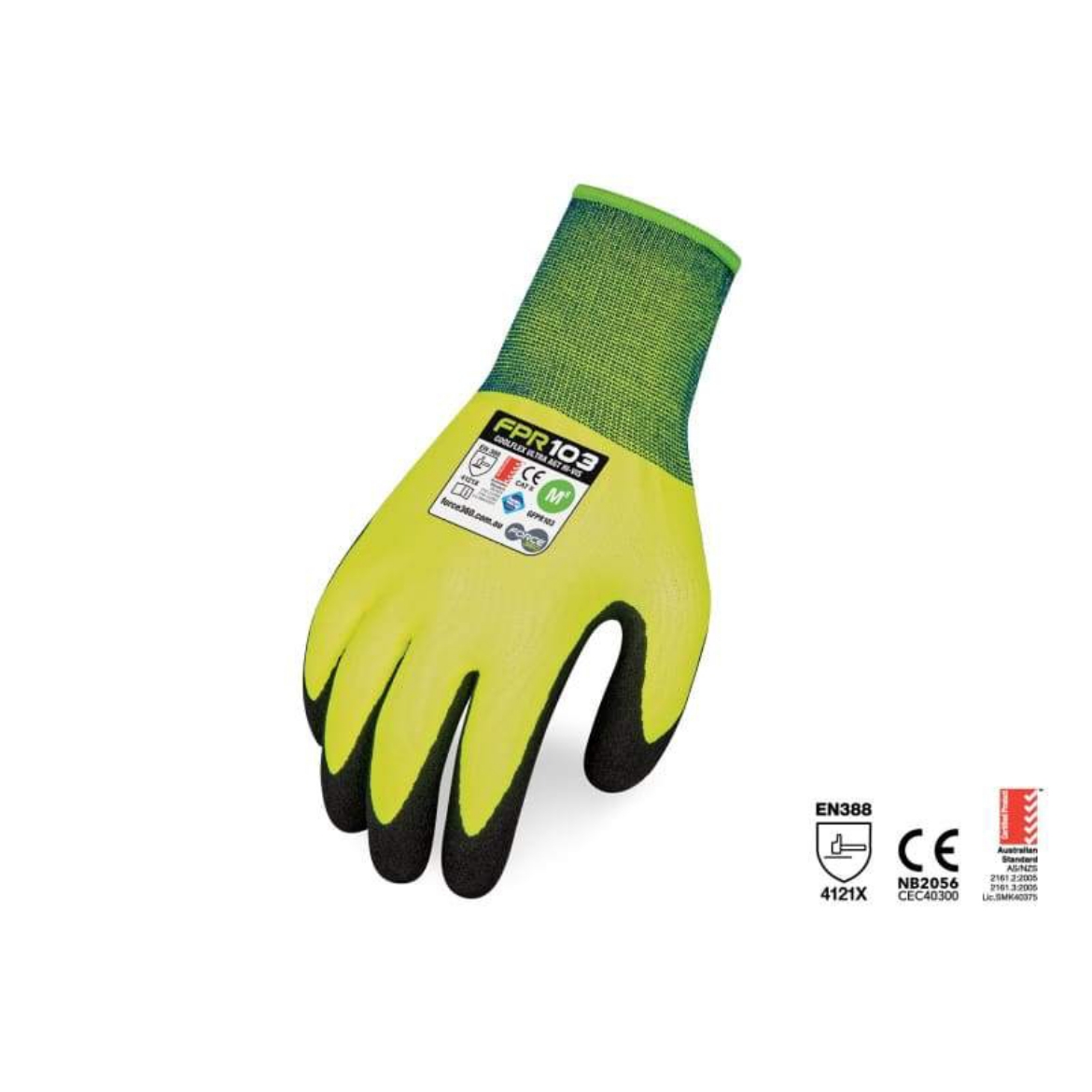 Picture of Force360 CoolFlex AGT Ultra Hi Vis Nitrile Glove