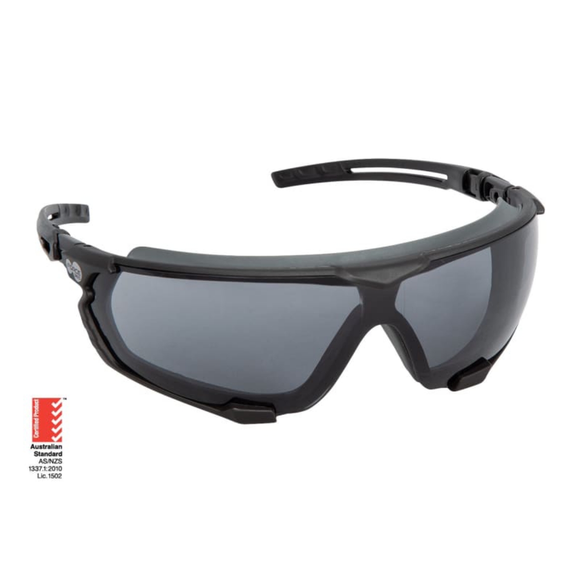 Picture of Force360 Arma SI Smoke Lens Safety Glasses with Gasket