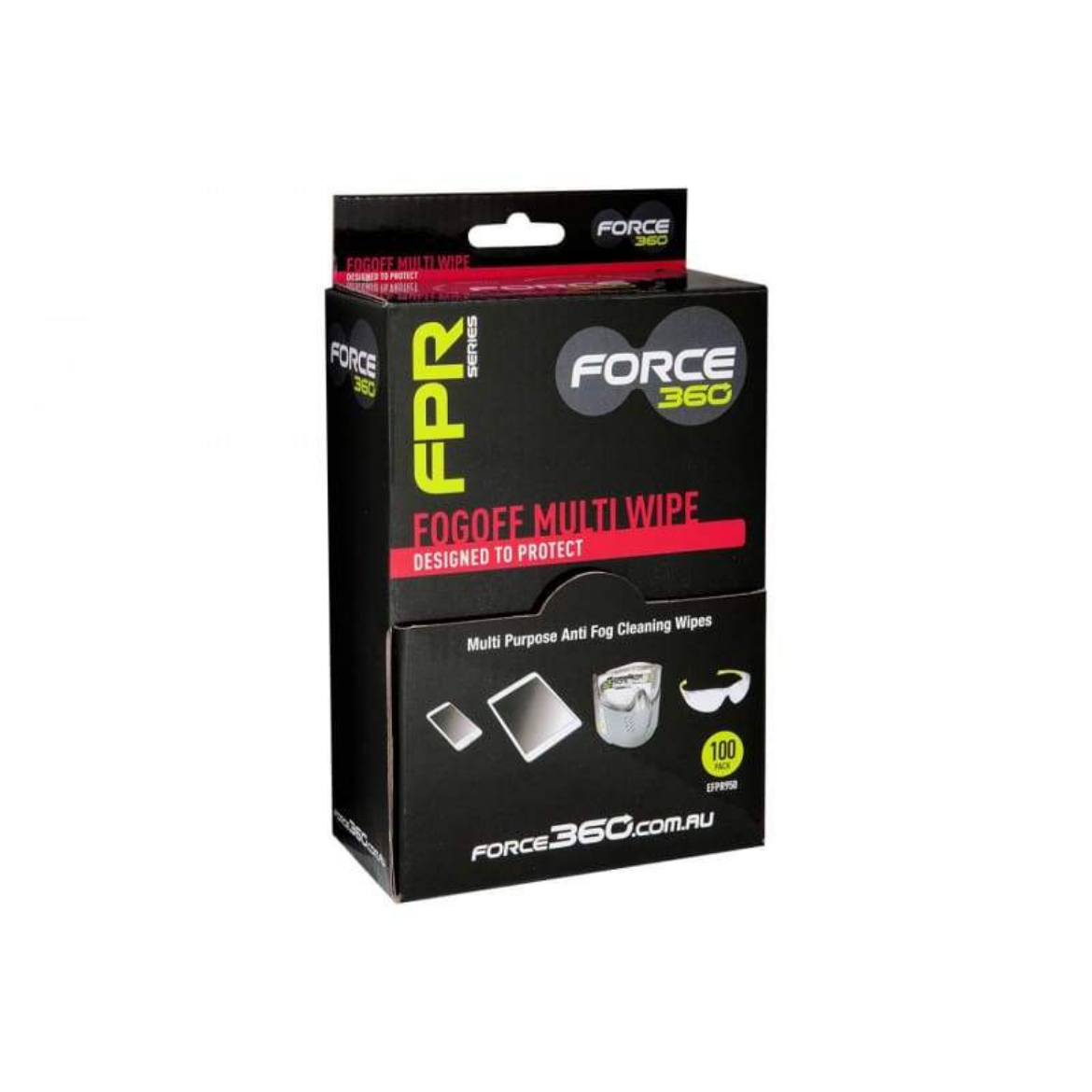 Picture of Force360 FogOff Multi Wipes White (100 wipes per box)
