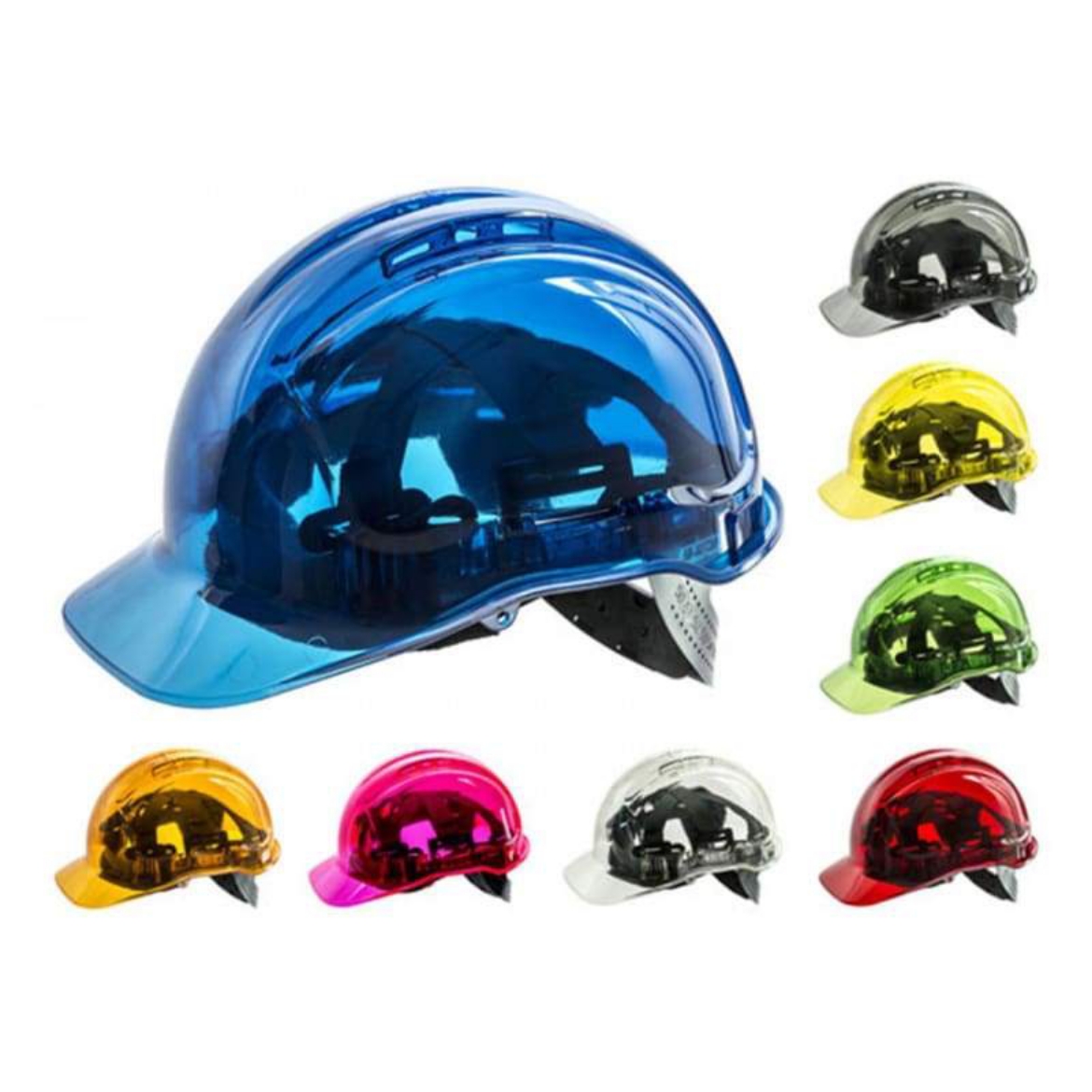 Picture of Force360 Clearview Hard Hat Starter Kit Pinlock Assorted Colours (Ctn 10)