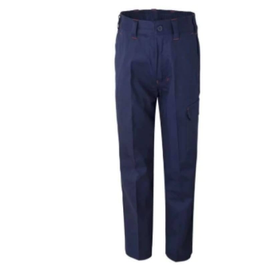 Picture of WorkCraft, Childrens, Trouser, Midweight Cargo Cotton Drill