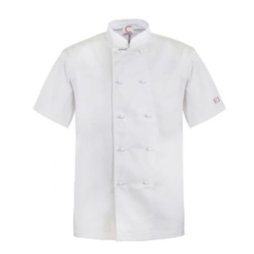 Picture of ChefsCraft, Executive Chef Lightweight Jacket, Short Sleeve