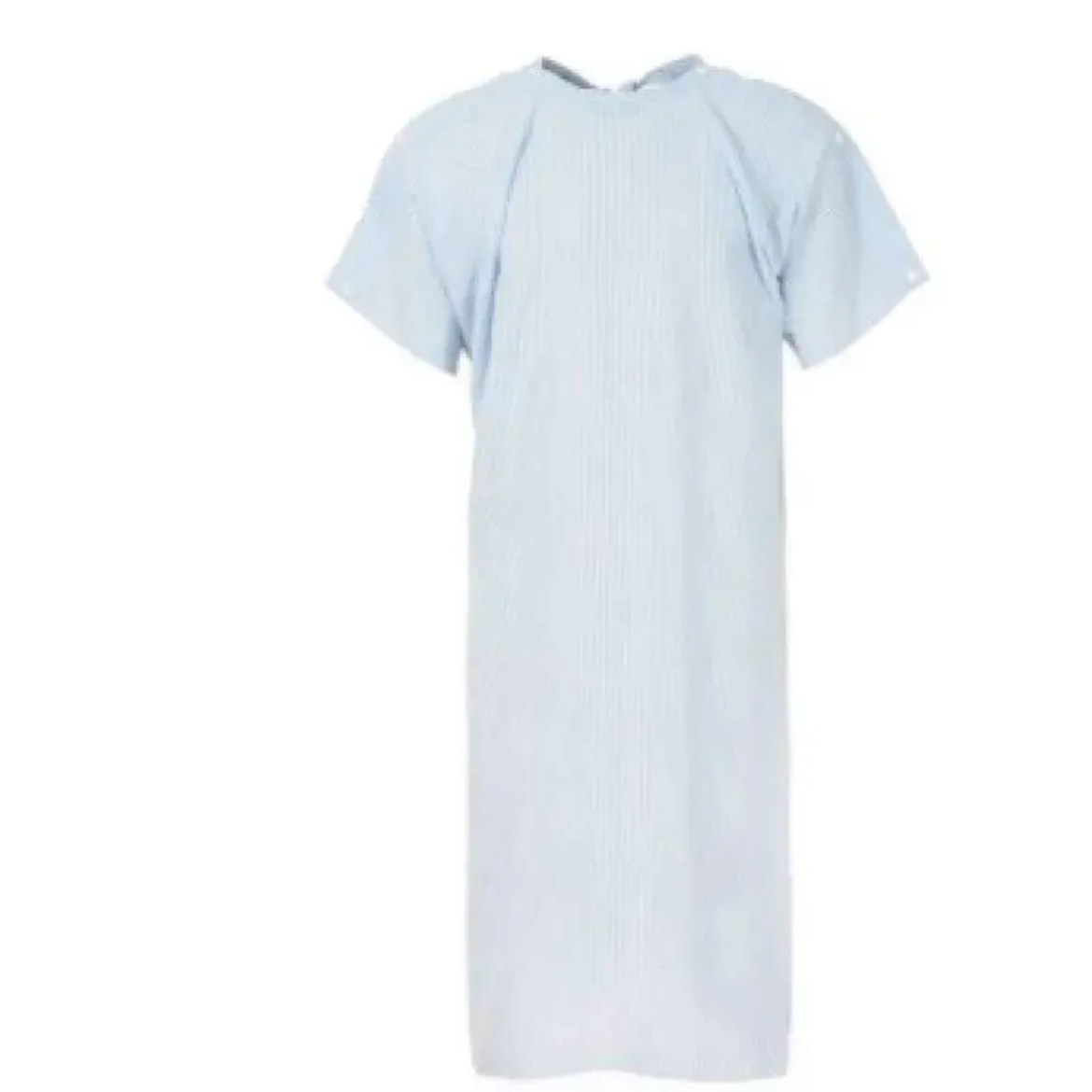 Picture of Medi-8, Seersucker Gown Shoulder Studs