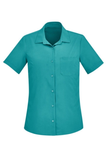 Picture of Biz Care Florence Womens Plain S/S Shirt
