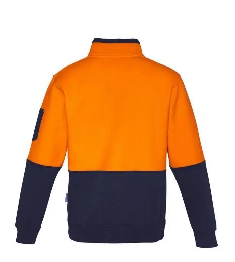 Picture of Syzmik, Unisex Hi Vis Half Zip Pullover