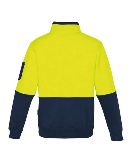 Picture of Syzmik, Unisex Hi Vis Half Zip Pullover