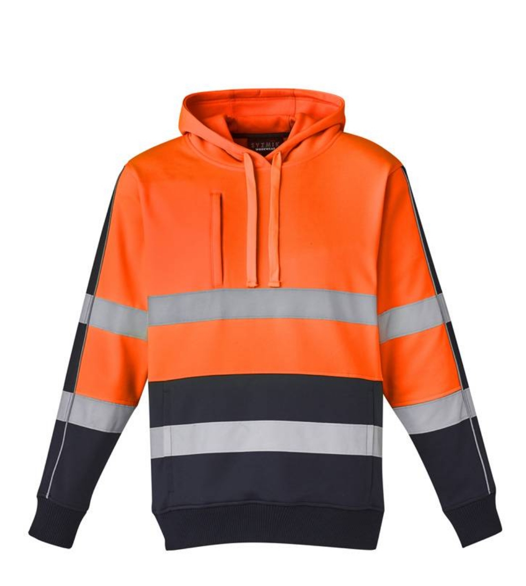 Picture of Syzmik, Unisex Hi Vis Stretch Taped Hoodie