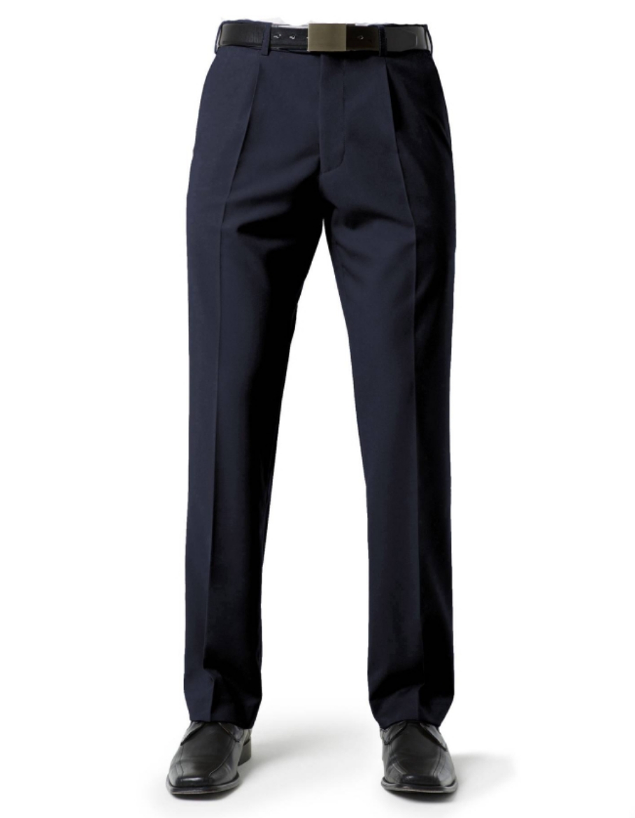Picture of Biz Collection, Classic Mens Pleat Front Pant