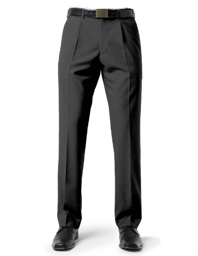 Picture of Biz Collection, Classic Mens Pleat Front Pant