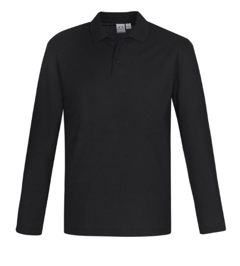 Picture of Biz Collection, Crew Mens L/S Polo