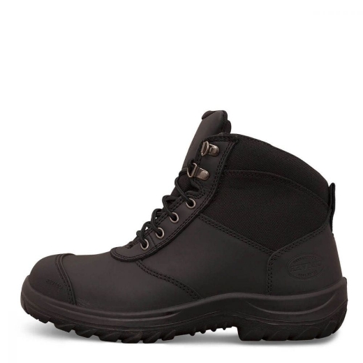 Picture of Oliver, Lace Up Zip Sided Safety Boot