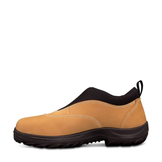 Picture of Oliver, Safety Sports Shoe, Slip On Nubuck