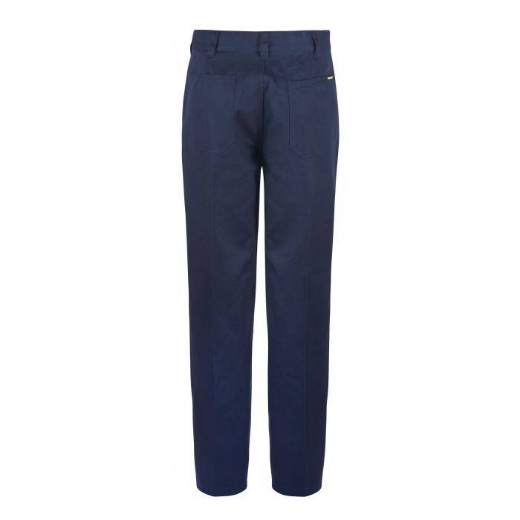 Picture of WorkCraft, Classic Flat Front Cotton Trouser