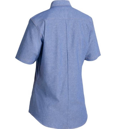 Picture of Bisley,Women's Chambray Shirt -  Short Sleeve