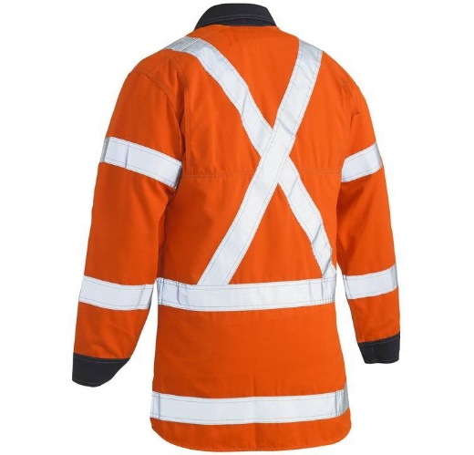 Picture of Bisley, Tencate Tecasafe® Plus 700 X Hi Vis TTMC FR Vented Shirt