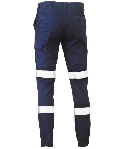 Picture of Bisley, Taped Biomotion Stretch Cotton Drill Cargo Cuffed Pants