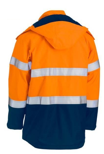 Picture of Bisley, Taped Hi Vis FR Wet Weather Shell Jacket