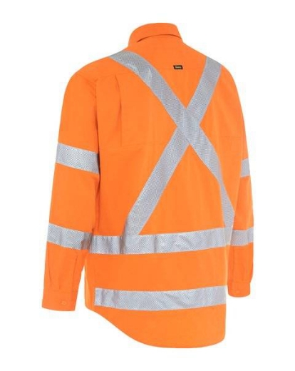 Picture of Bisley, X Taped Biomotion Hi Vis Cool Lightweight Shirt