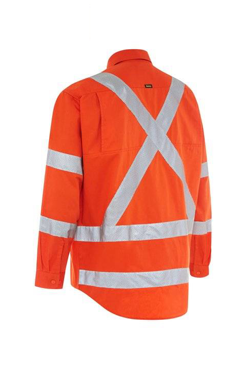 Bisley X Taped Biomotion Hi Vis Lightweight Coverall BC6316XT main image 0