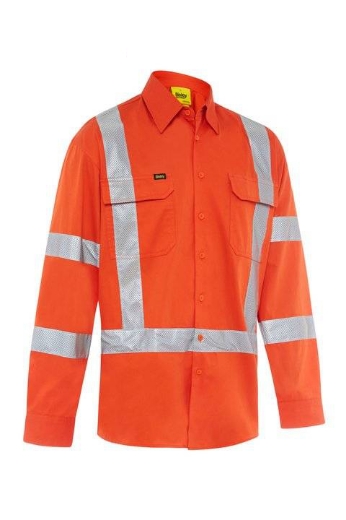 Picture of Bisley, X Taped Biomotion Hi Vis Cool Lightweight Shirt