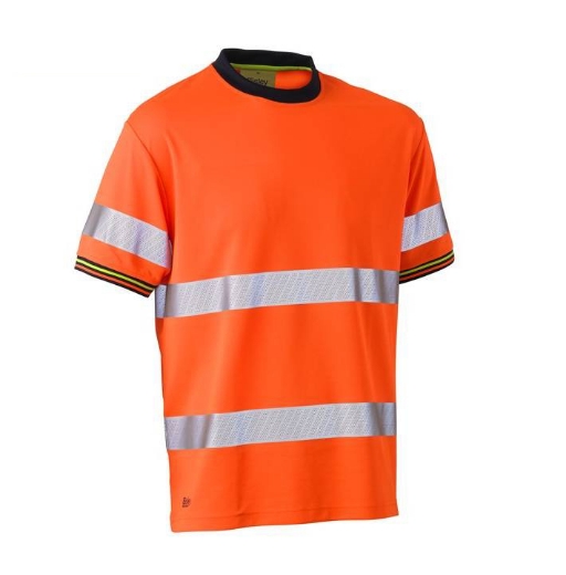 Picture of Bisley, Taped Hi Vis Polyester Mesh T-Shirt