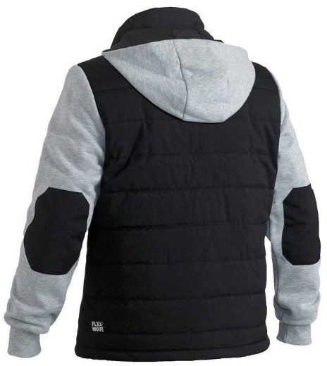 Picture of Bisley, Flx & Move™ Contrast Puffer Fleece Hooded Jacket