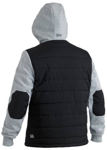 Picture of Bisley, Flx & Move™ Contrast Puffer Fleece Hooded Jacket