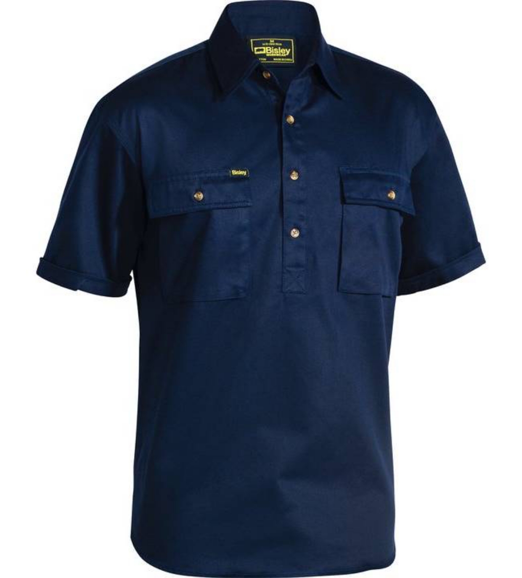 Picture of Bisley,Closed Front Cotton Drill Shirt