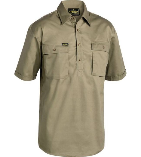 Picture of Bisley,Closed Front Cotton Drill Shirt