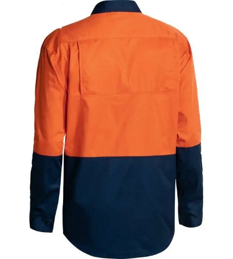 Picture of Bisley, Hi Vis Cool Lightweight Drill Shirt