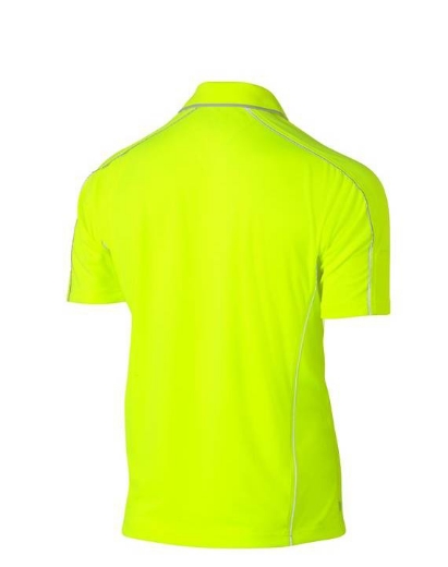 Picture of Bisley, Cool Mesh Polo with Reflective Piping