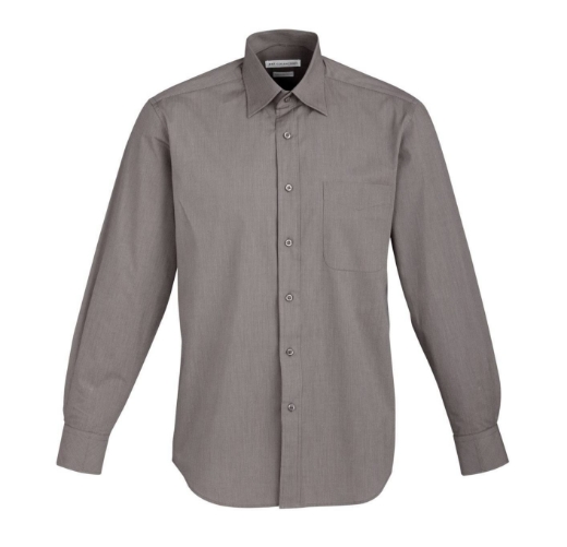 Picture of Biz Collection, Chevron Mens L/S Shirt