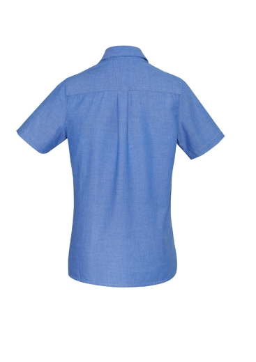 Picture of Biz Collection, Wrinkle Free Chambray Ladies S/S Shirt