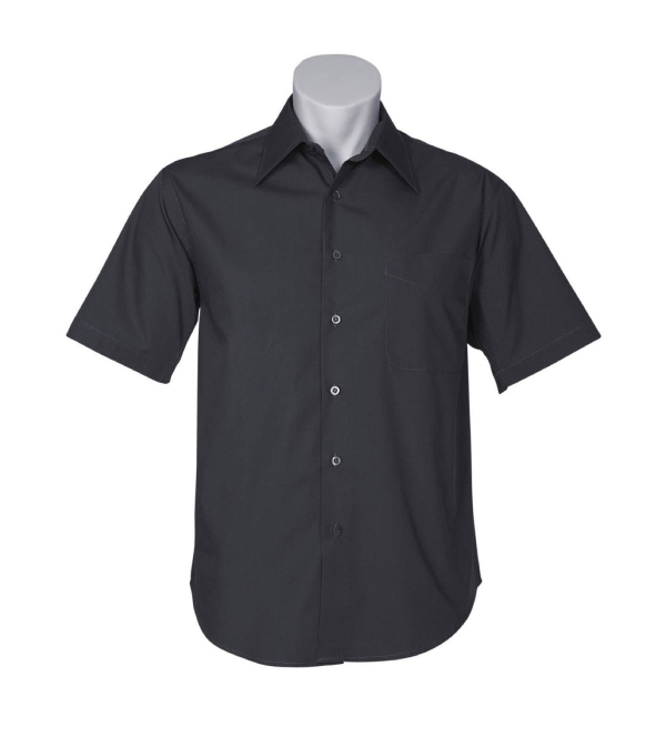 SH715 Biz Collection, Metro Mens S/S Shirt | Workwear Direct Australia