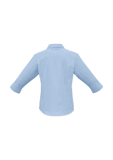 Picture of Biz Collection, Micro Check Ladies ¾/S Shirt