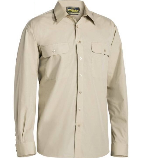 Picture of Bisley,Permanent Press Shirt Long Sleeve