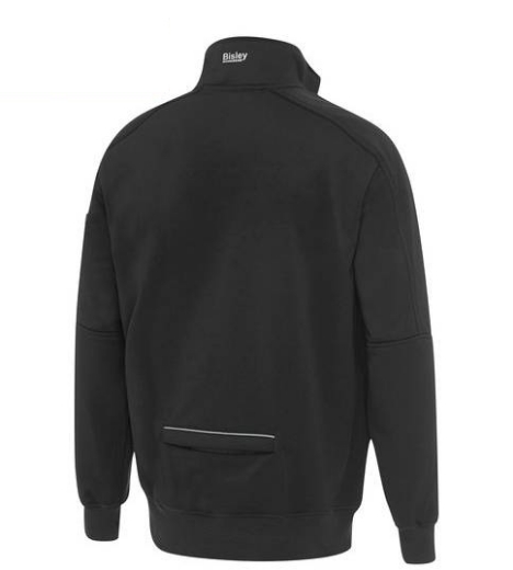 Picture of Bisley, Work Fleece 1/4 Zip Pullover With Sherpa Lining