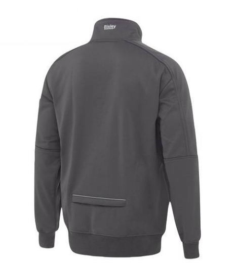 Picture of Bisley, Work Fleece 1/4 Zip Pullover With Sherpa Lining