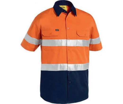 Picture of Bisley, Taped Hi Vis Cool Lightweight  Shirt