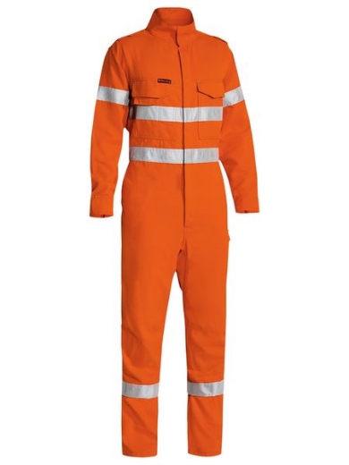 Picture of Bisley, Tencate Tecasafe® Plus 580 Hi Vis Lightweight FR Engineered Coverall