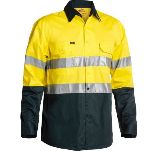 Picture of Bisley, Taped Hi Vis Cool Lightweight Shirt