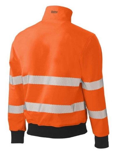 Picture of Bisley, Taped Hi Vis Soft Shell Bomber Jacket