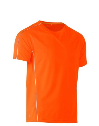 Picture of Bisley, Cool Mesh Tee with Reflective Piping