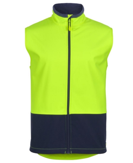 Picture of JB's Wear, HV Three Layer Softshell Vest