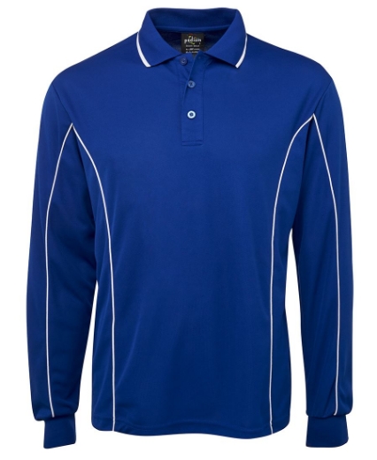 Picture of JB's Wear, Podium L/S Piping Polo