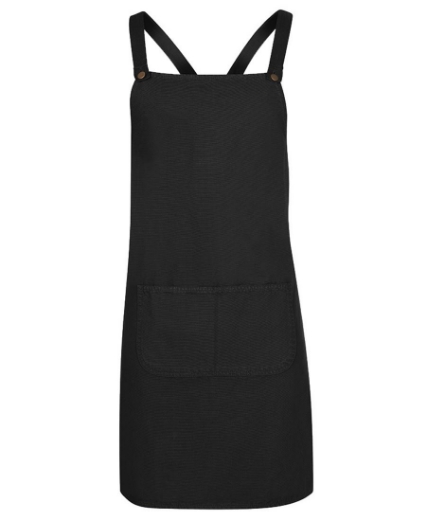 Picture of JB's Wear, Cross Back Canvas Apron (no straps)